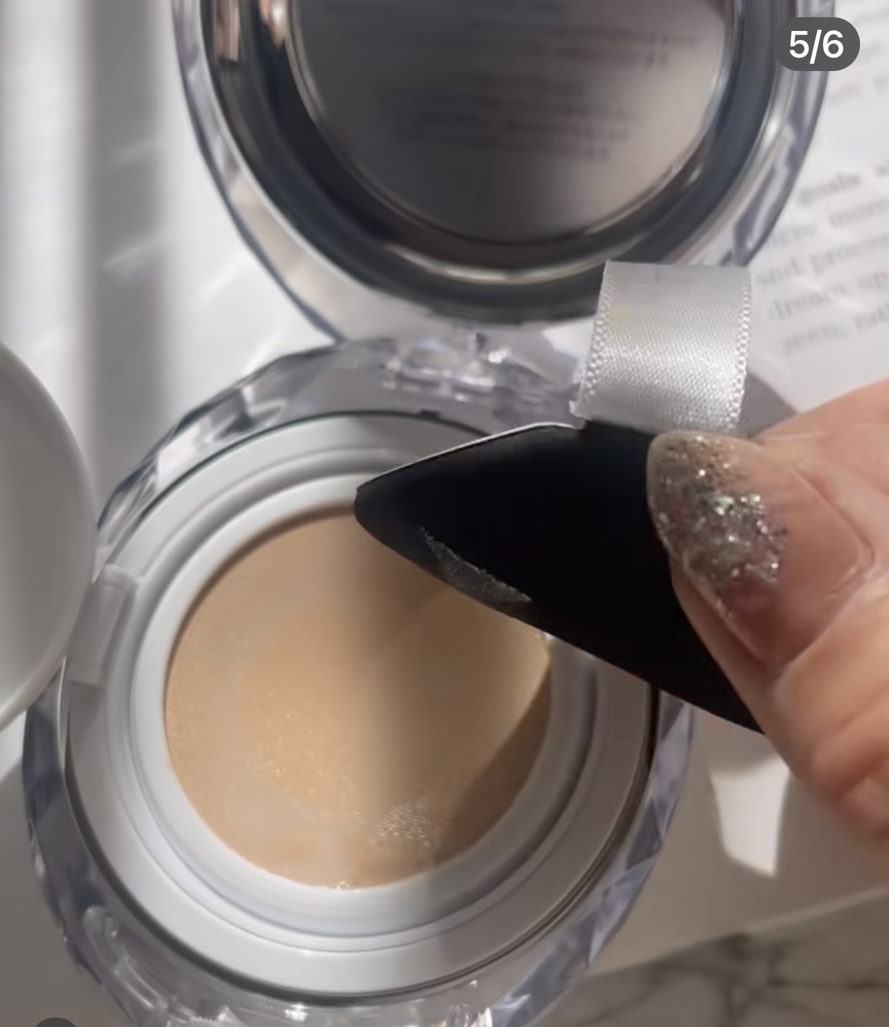 マスクフィット クリスタルメッシュクッション/TIRTIR(ティルティル)/クッションファンデーションを使ったクチコミ（3枚目）