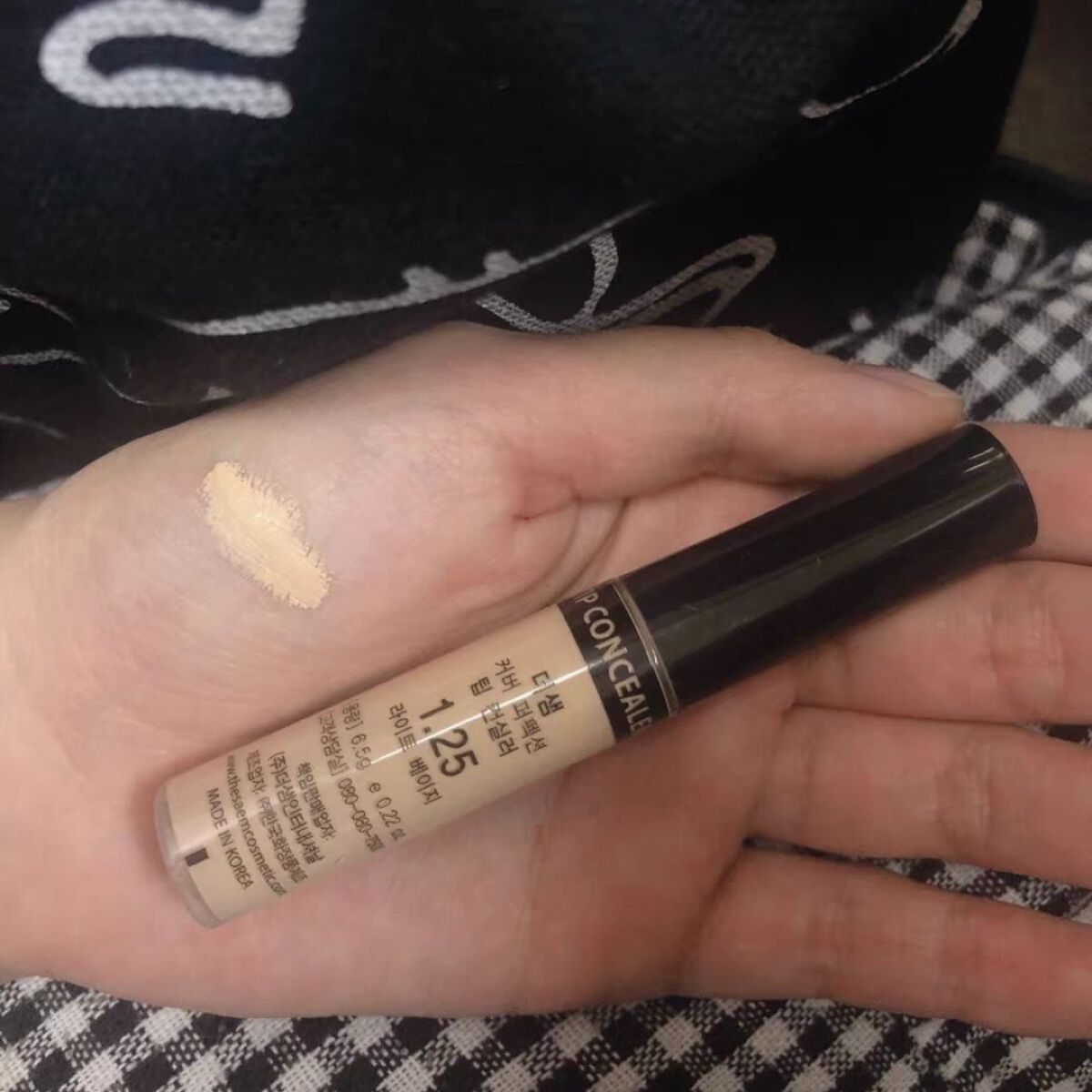 カバーパーフェクション チップコンシーラー/the SAEM/リキッドコンシーラーを使ったクチコミ（1枚目）