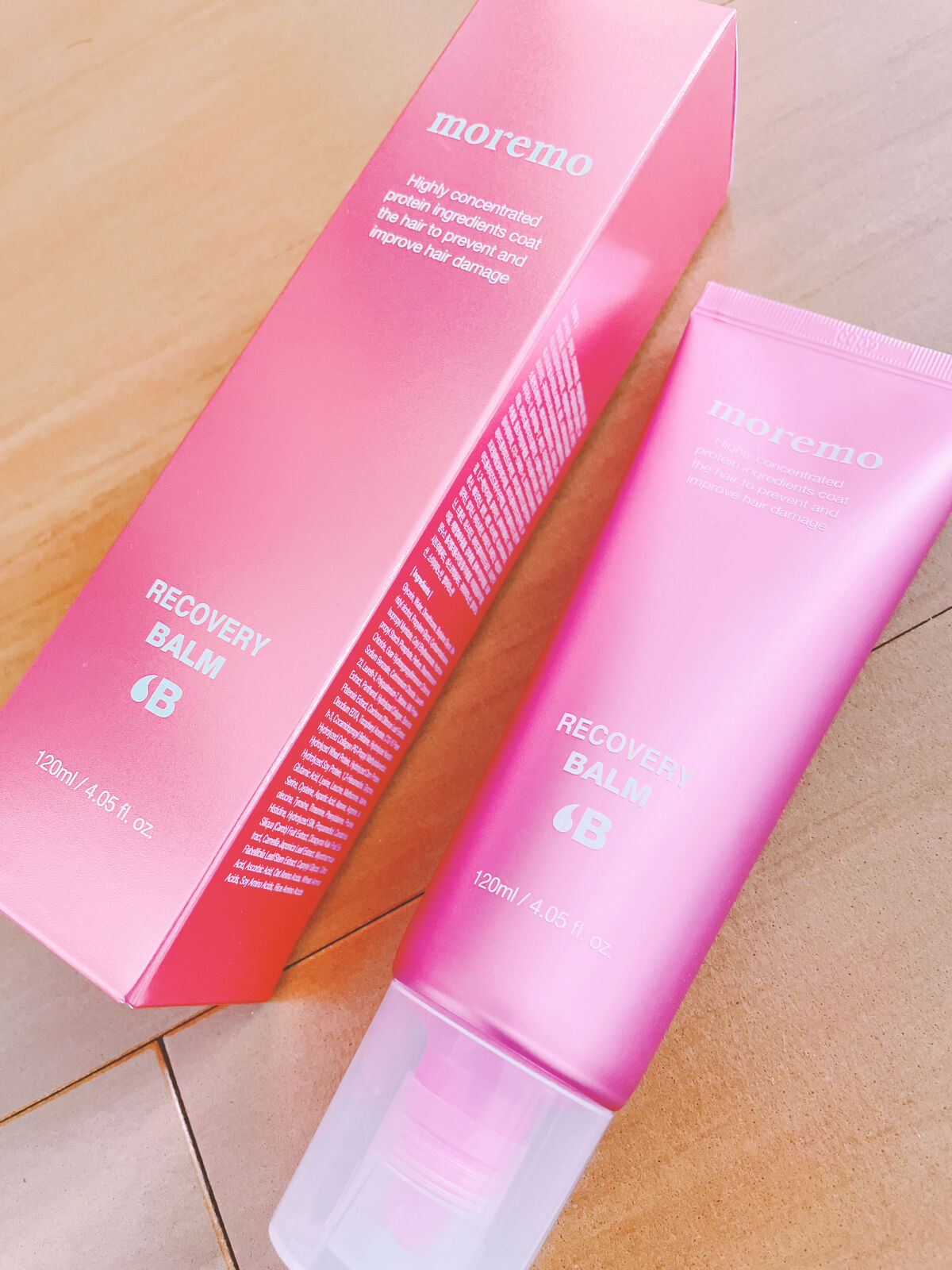 プロテインバーム B/moremo/アウトバストリートメントを使ったクチコミ（1枚目）