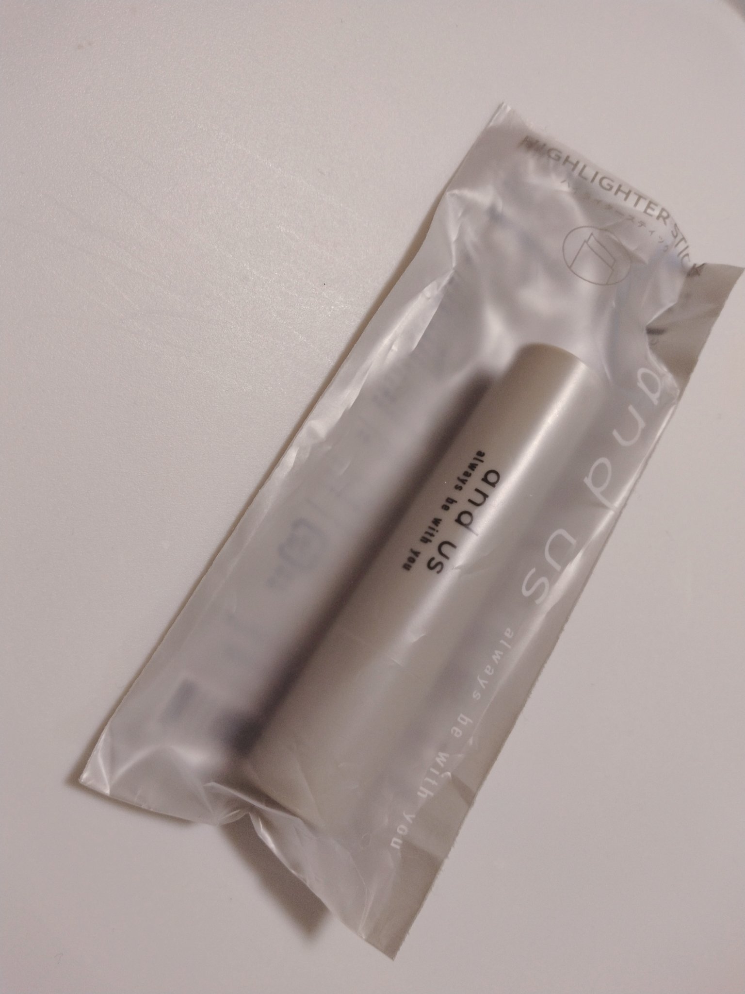 ハイライタースティック/and us/スティックハイライトを使ったクチコミ（2枚目）