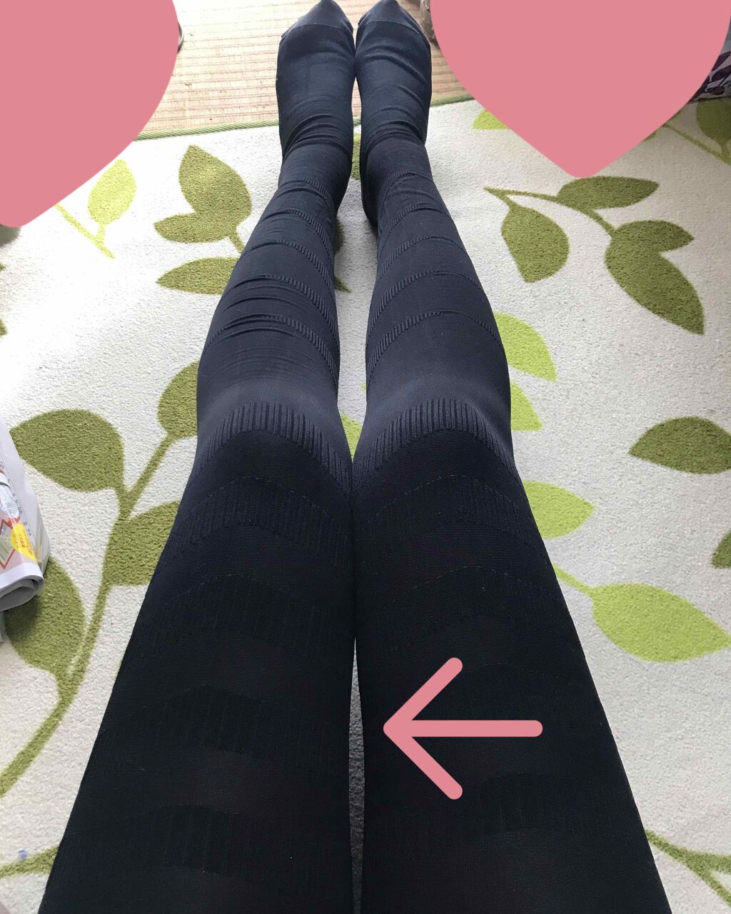 スリムタイツ/BELMISE/着圧ソックス・レギンスを使ったクチコミ(3枚目)