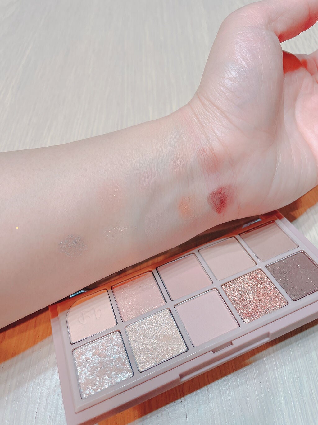 MDショールモーメント アイシャドウパレット/mude/アイシャドウパレットを使ったクチコミ(4枚目)