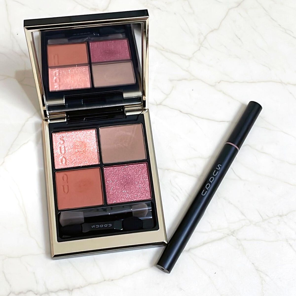 ニュアンス アイライナー 04 ボルドー/SUQQU/リキッドアイライナーを使ったクチコミ（1枚目）