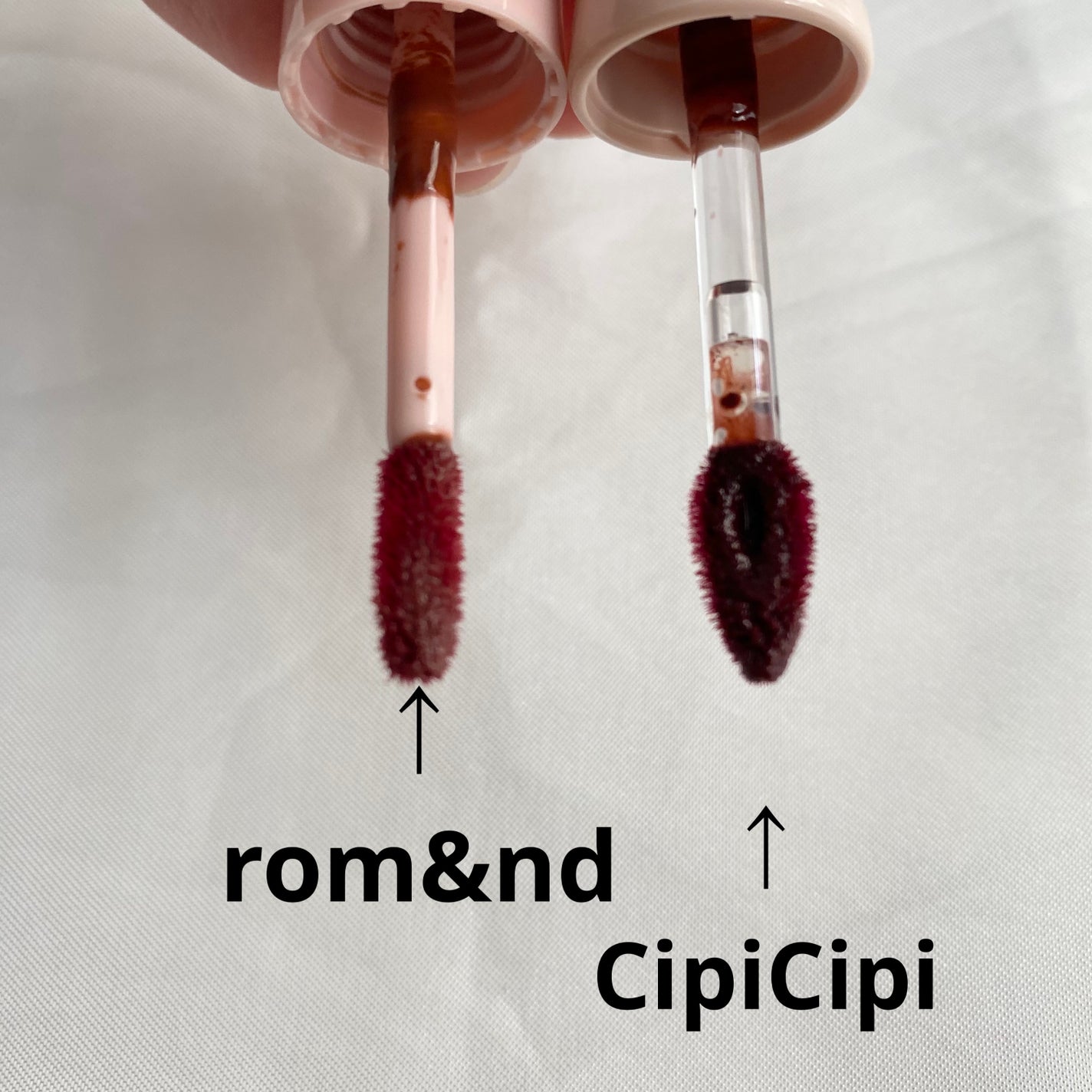 アンドバイロムアンド グラッシーボムティント/&nd by rom&nd/リップティントを使ったクチコミ(4枚目)