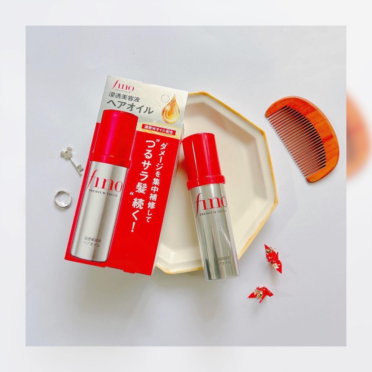 フィーノ プレミアムタッチ 濃厚美容液ヘアオイル/フィーノ/ヘアオイルを使ったクチコミ(1枚目)