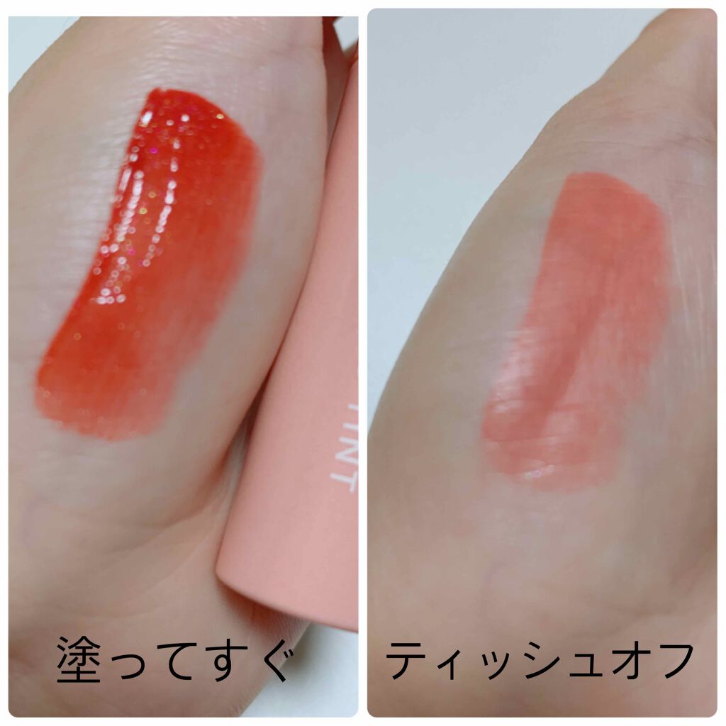 アピュー ジューシーパン スパークリングティント/A’pieu/口紅を使ったクチコミ（2枚目）