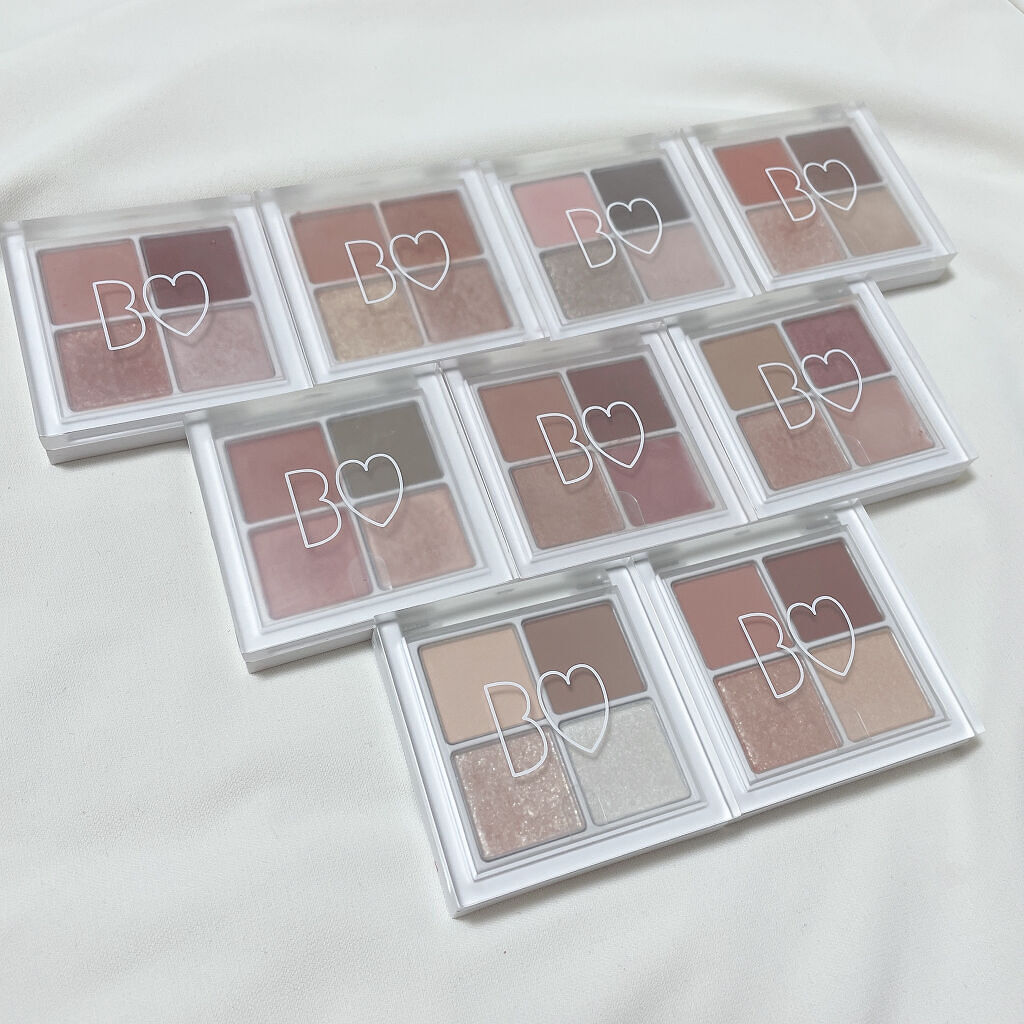 THE アイパレR/b idol/アイシャドウパレットを使ったクチコミ（2枚目）