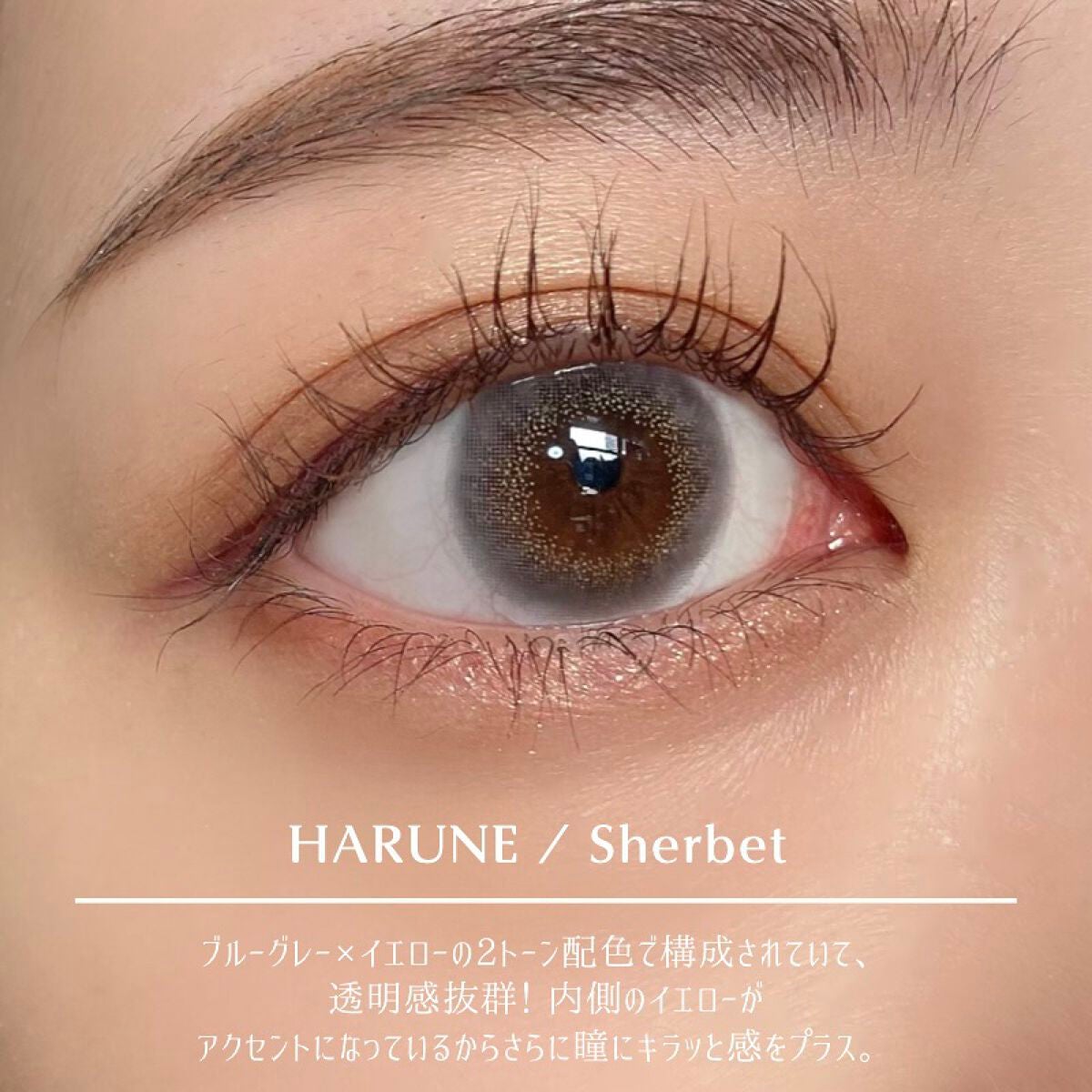 HARNE 1day/HARNE/ワンデー(1DAY)カラコンを使ったクチコミ(3枚目)