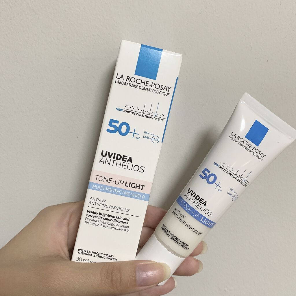 UVイデア XL プロテクショントーンアップ/ラ ロッシュ ポゼ/日焼け止めクリームを使ったクチコミ（3枚目）