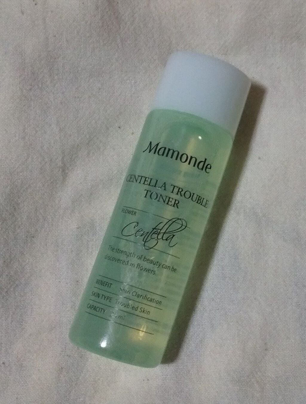 CENTELLA TROUBLE TONER/Mamonde/化粧水を使ったクチコミ(1枚目)