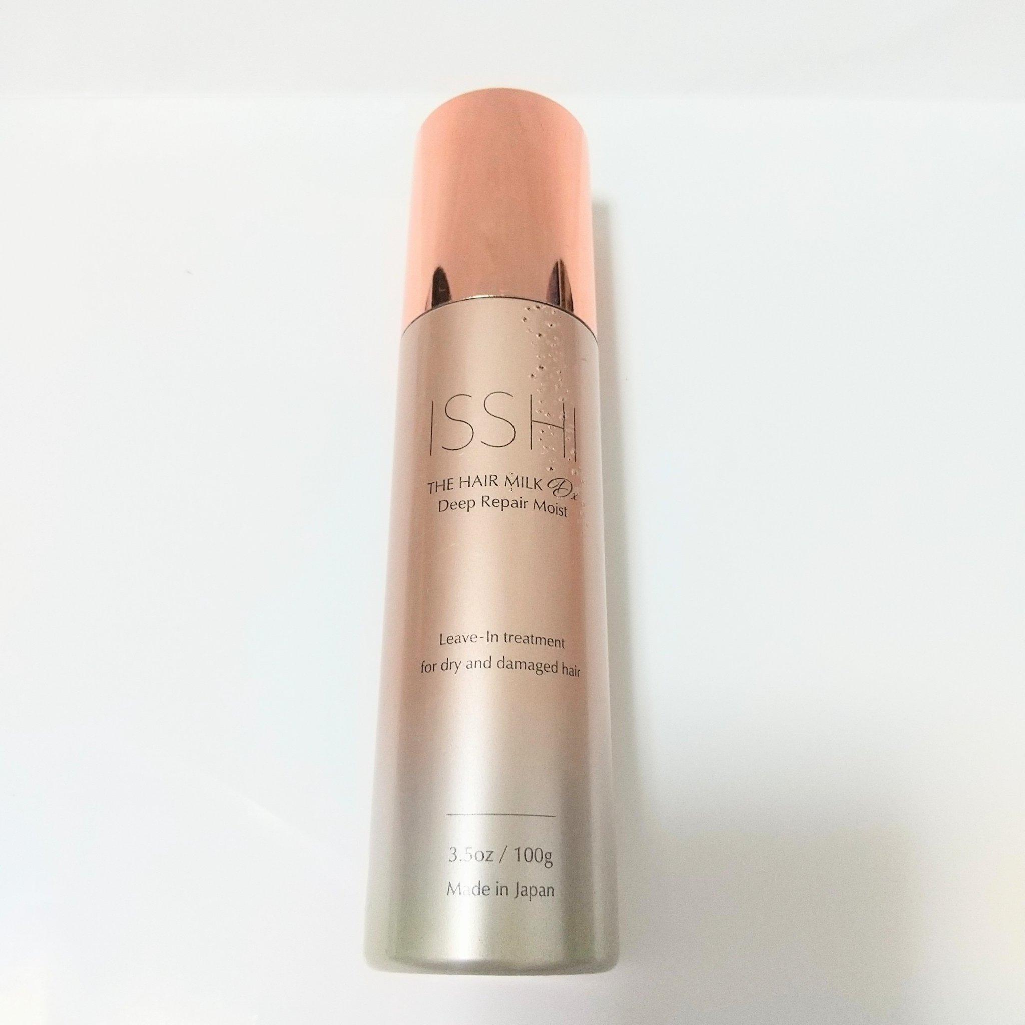 イッシ ザ ヘアミルク Dx ディープリペアモイスト/ISSHI/ヘアミルクを使ったクチコミ（1枚目）