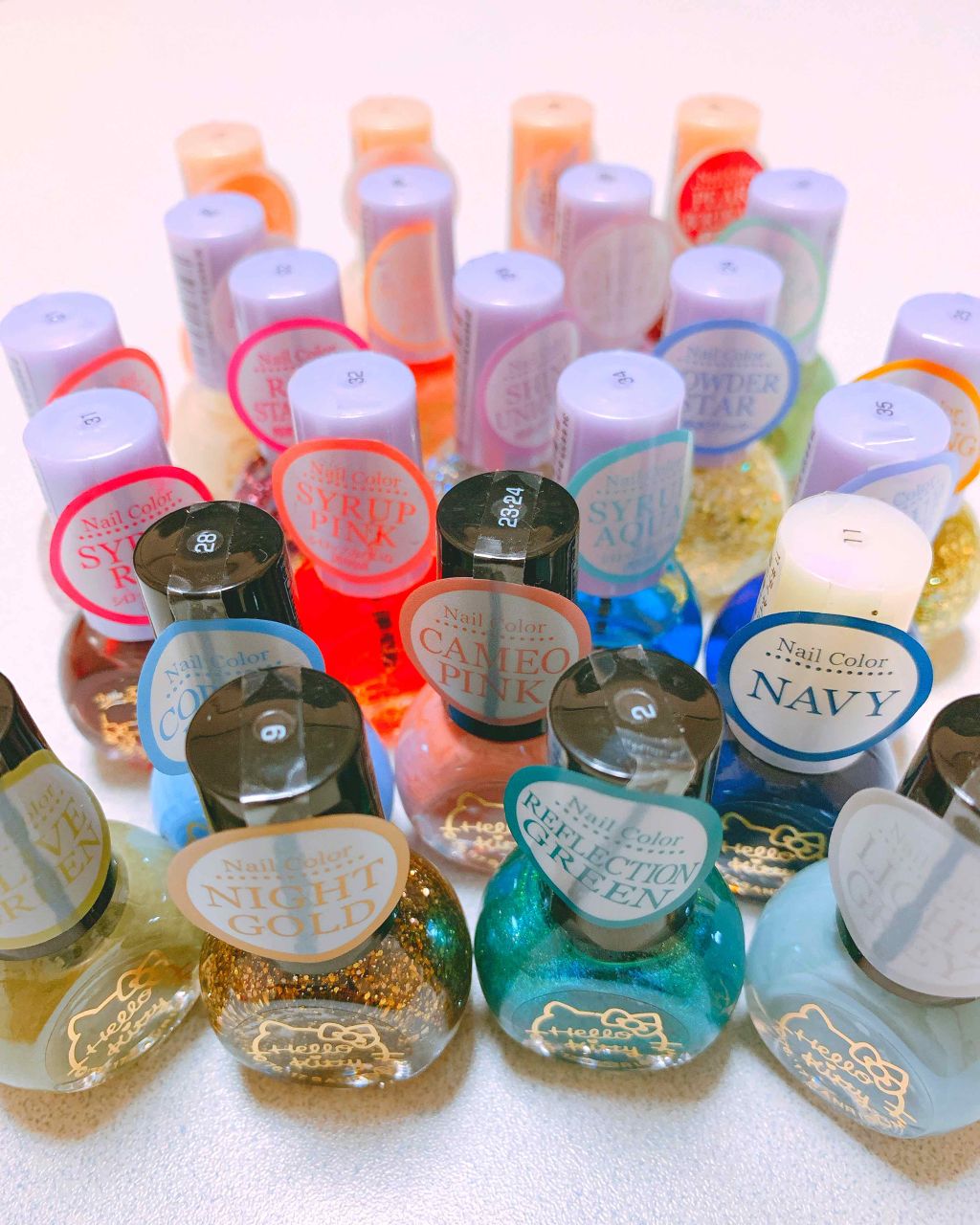 サンリオネイル/DAISO/マニキュアを使ったクチコミ(1枚目)