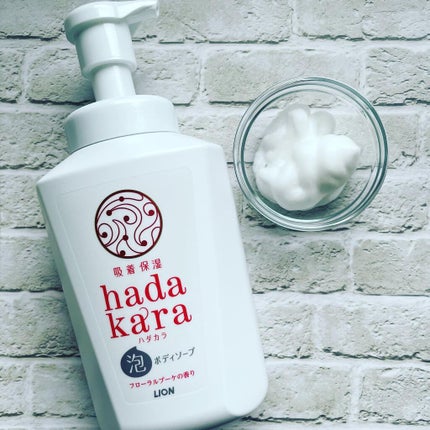 hadakara ボディソープ 泡で出てくるタイプ フローラルブーケの香り/hadakara/ボディソープを使ったクチコミ(1枚目)
