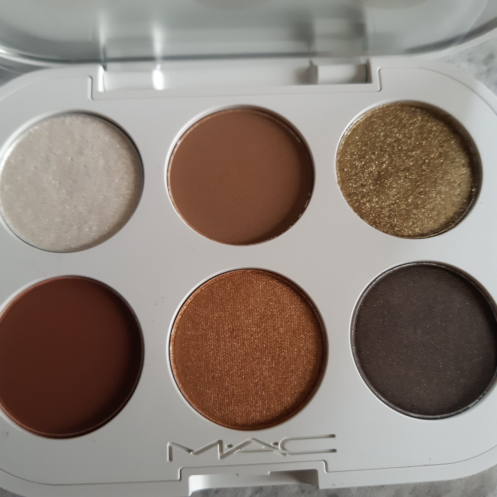 スコール ゴールズ アイシャドウ パレット × 6 キャビン フィーバー/M・A・C/アイシャドウパレットを使ったクチコミ（3枚目）