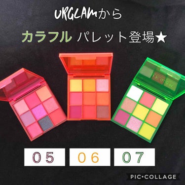 UR GLAM　BLOOMING EYE COLOR PALETTE/U R GLAM/アイシャドウパレットを使ったクチコミ（1枚目）