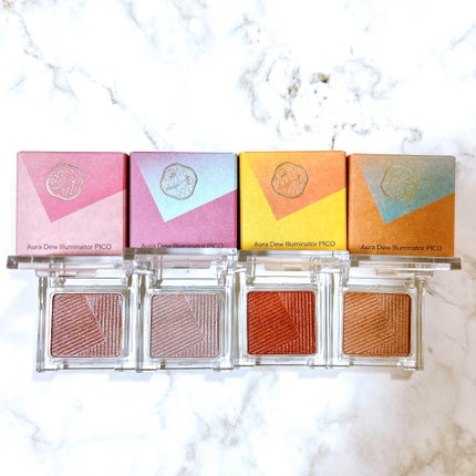 オーラデュウ プリズム イルミネーター ピコ/SHISEIDOザ・メーキャップ/単色アイシャドウを使ったクチコミ(2枚目)