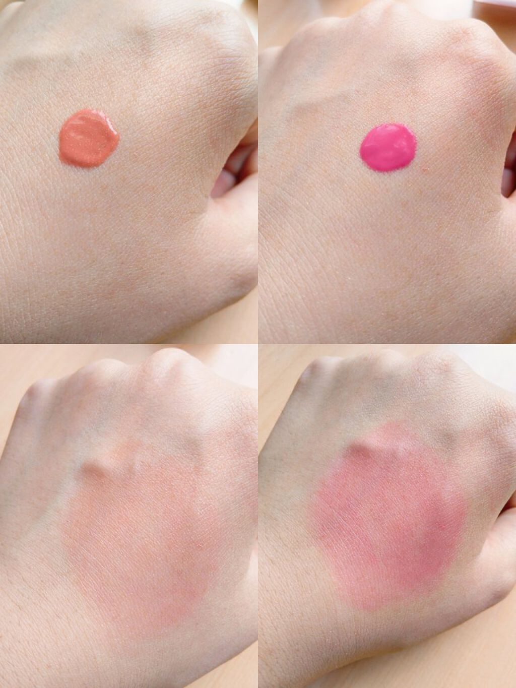 ジューシー パン ウォーター ブラッシャー PK02 RASPBERRY/A’pieu/リキッドチークを使ったクチコミ（3枚目）