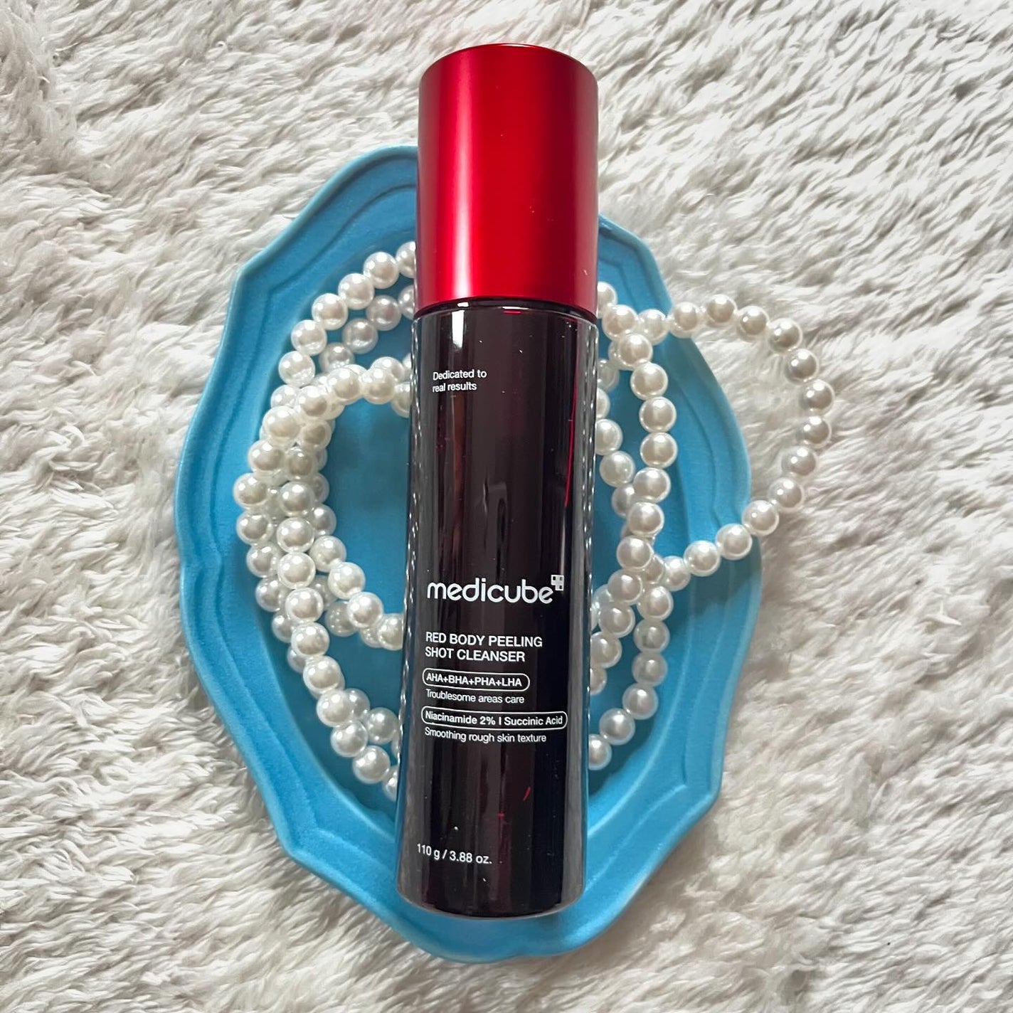 レッドアクネ ボディピーリングショット/MEDICUBE/ピーリングを使ったクチコミ(1枚目)