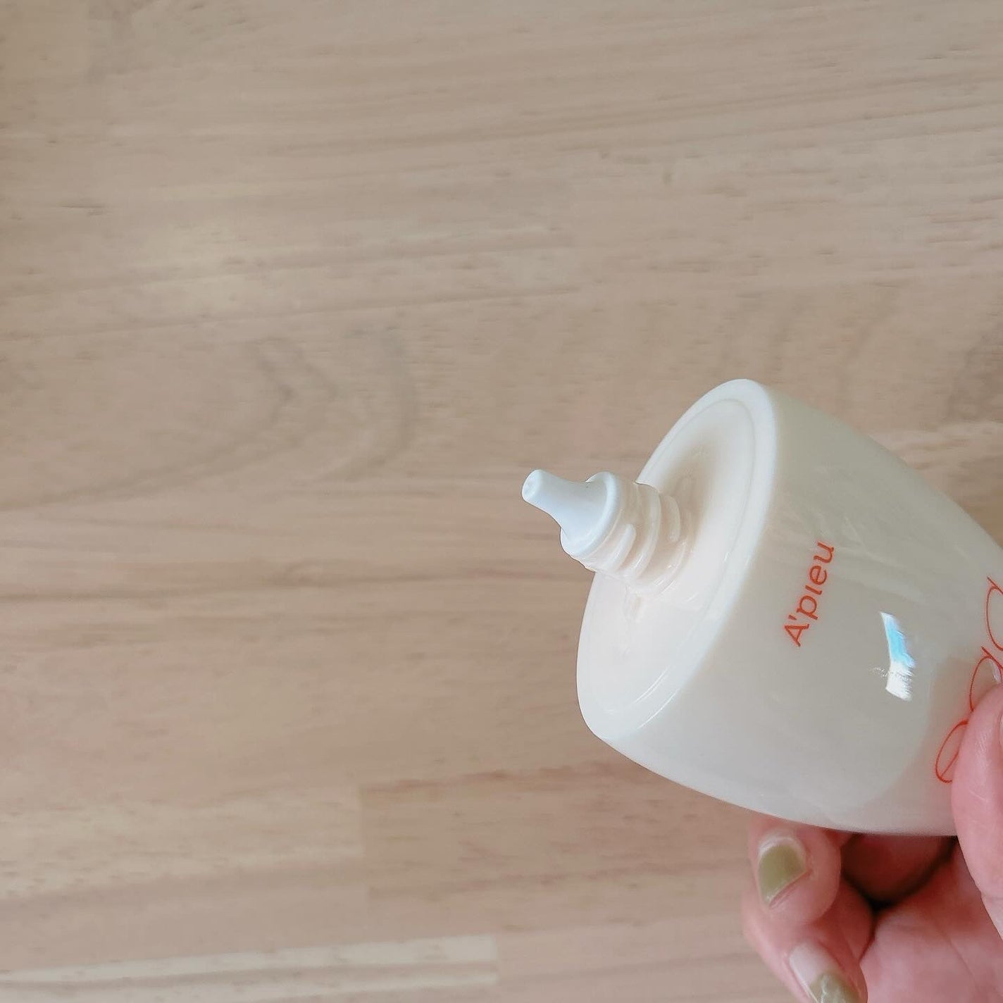 毛穴レスむき卵肌クリーム/A’pieu/フェイスクリームを使ったクチコミ(2枚目)