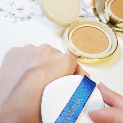 ルミナスフィット クッションファンデーション /ODELIA/クッションファンデーションを使ったクチコミ(5枚目)