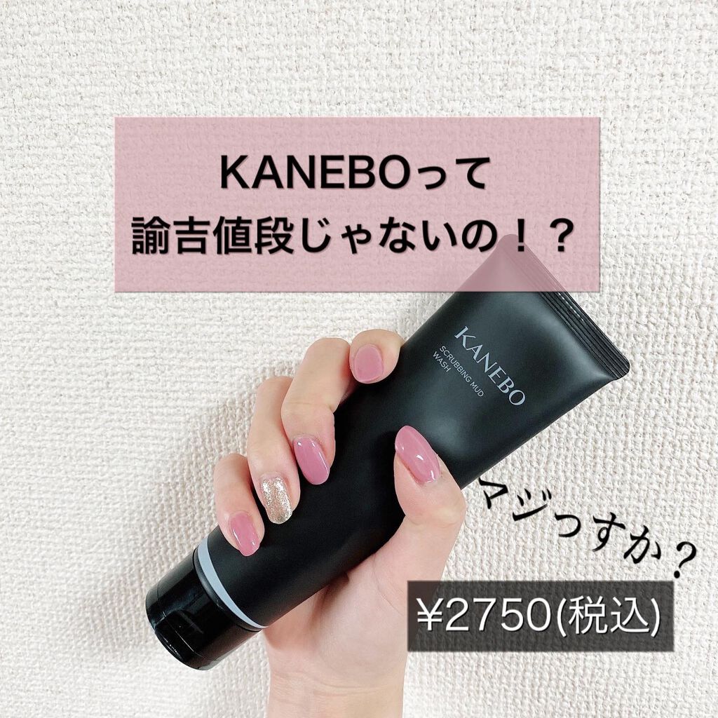 スクラビング　マッド　ウォッシュ/KANEBO/洗顔フォームを使ったクチコミ（1枚目）
