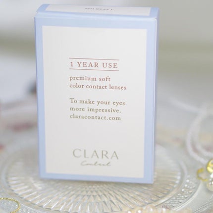 claracontact ホログラムブルー/CLARA CONTACT/カラーコンタクトレンズを使ったクチコミ(4枚目)