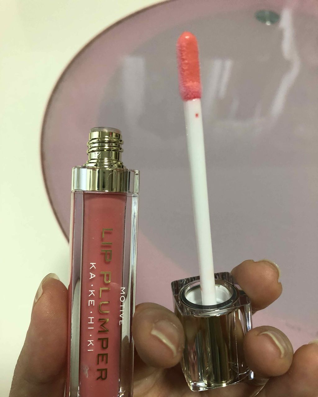 モティブリッププランパー 301 SAKURA/KAKEHIKI/リッププランパーを使ったクチコミ（3枚目）