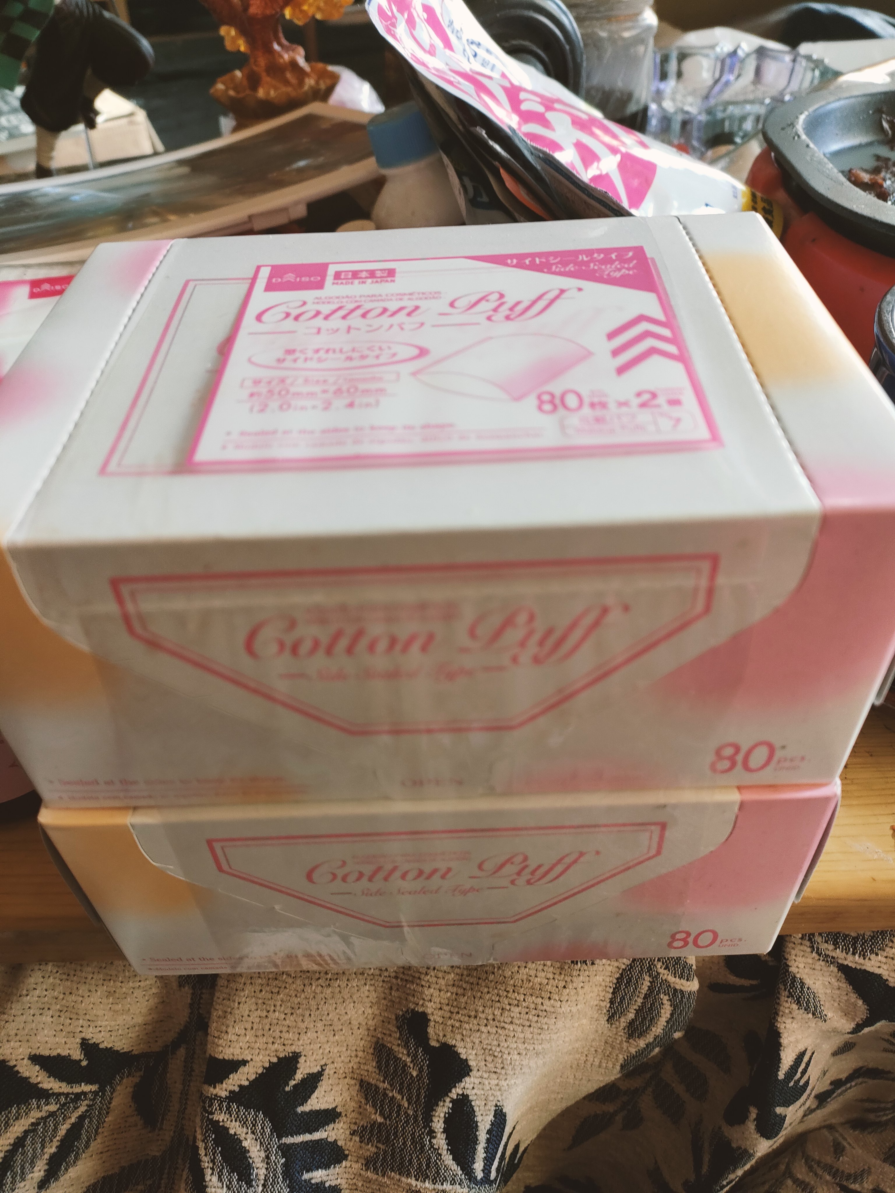 コットンパフ/DAISO/パフ・スポンジを使ったクチコミ（1枚目）