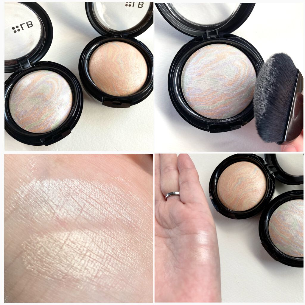 マーブルハイライター/LB/パウダーチークを使ったクチコミ(8枚目)