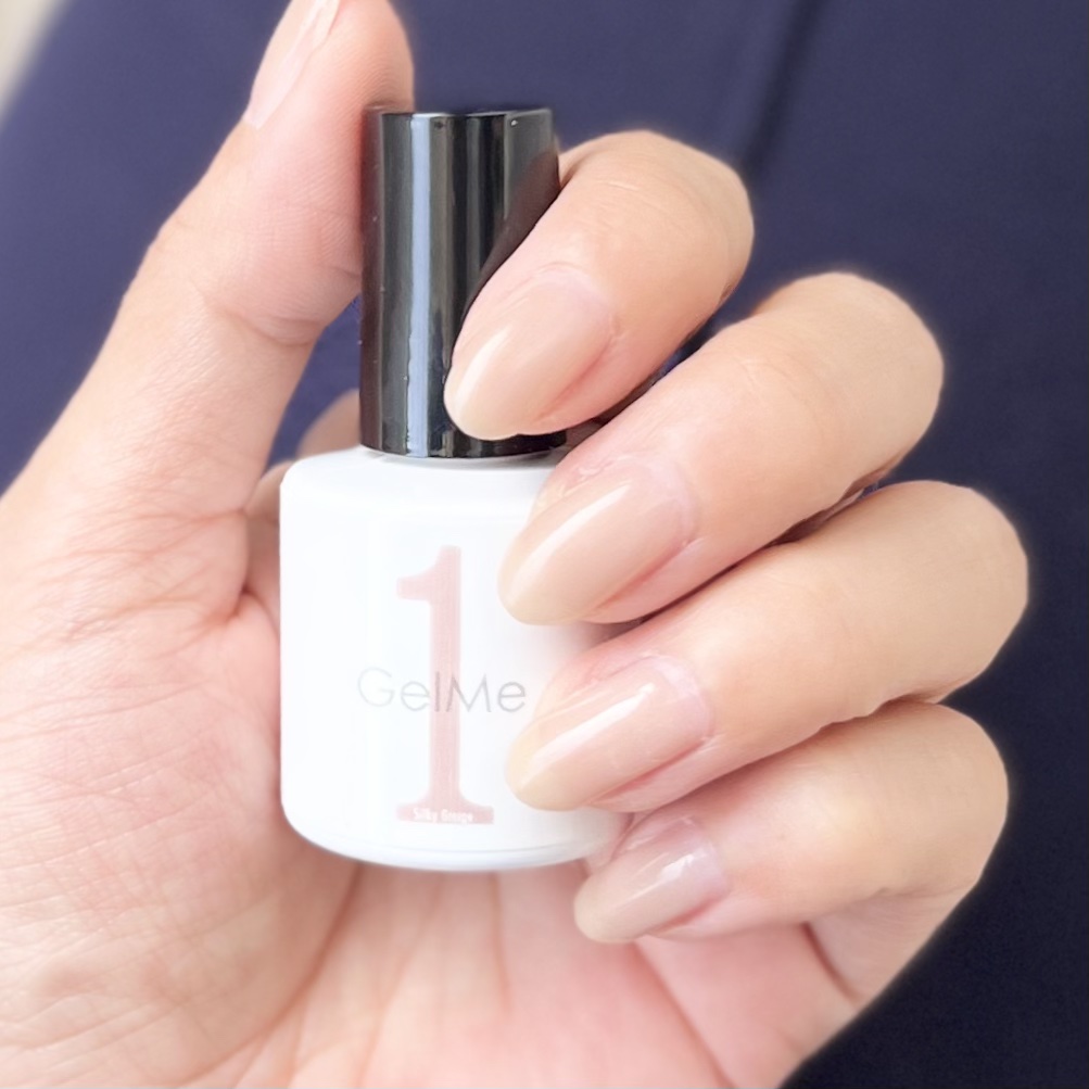 ジェルネイル GM130 シルキーグレージュ/ジェルミーワン/ジェルネイルを使ったクチコミ（1枚目）