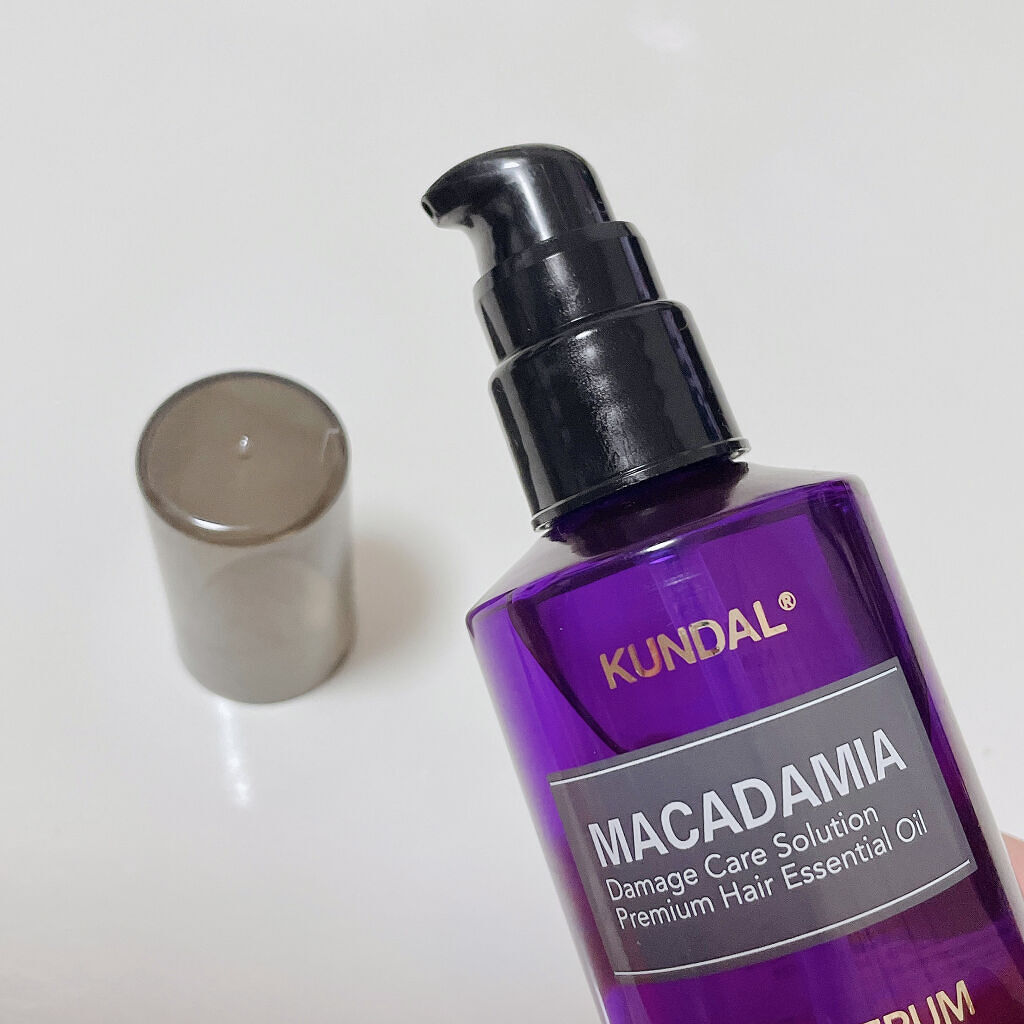 クンダル マカダミア ウルトラヘアセラム /KUNDAL/ヘアオイルを使ったクチコミ（2枚目）