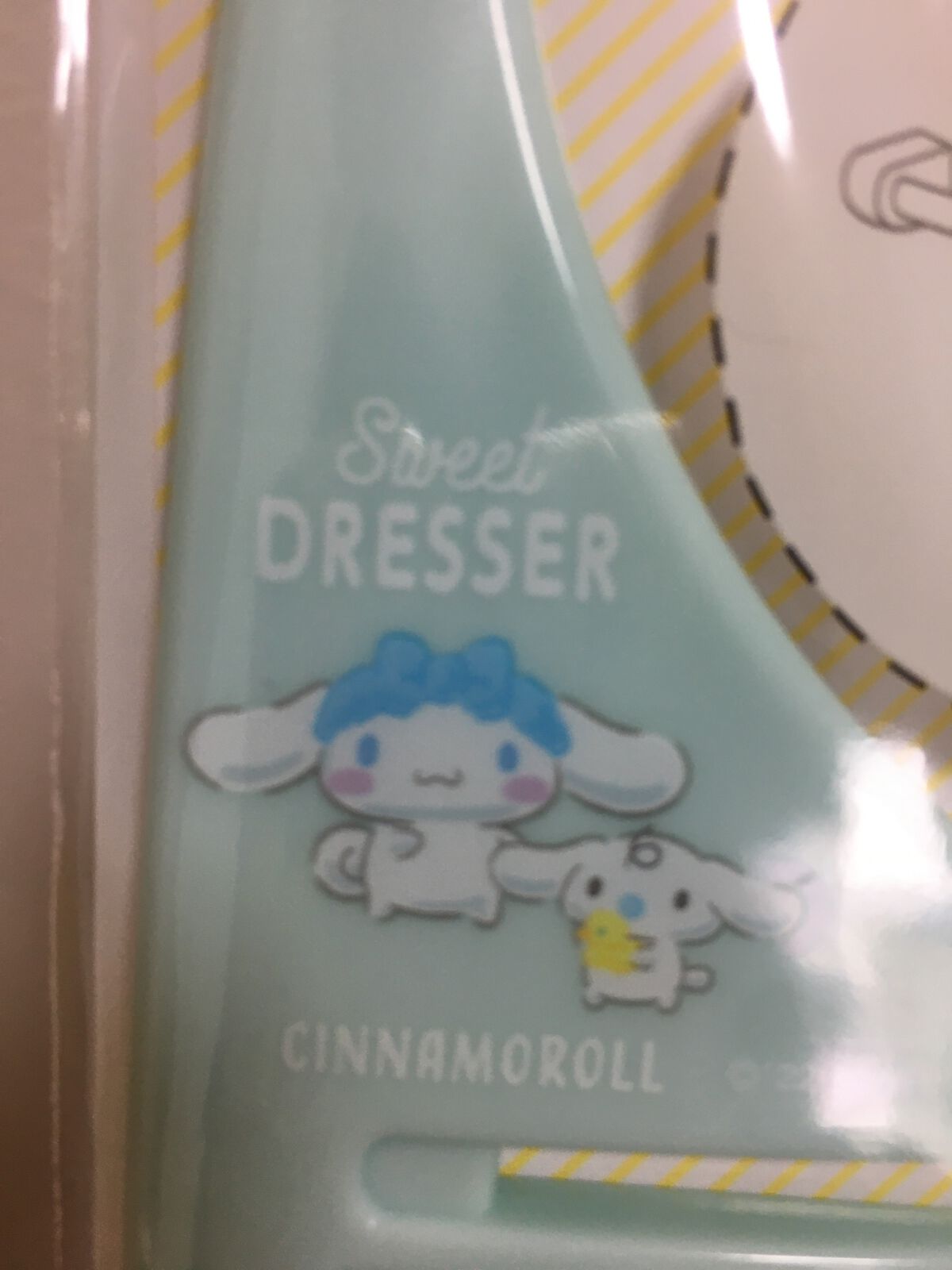 DAISO バスコームのクチコミ「今日はセリアに行きました✨

巷で人気のあのコームの可愛いバージョンを見つけました✨

バスコ.....」（3枚目）