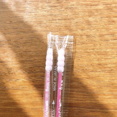 神軸 ピンク 綿棒/DAISO/その他化粧小物を使ったクチコミ（3枚目）