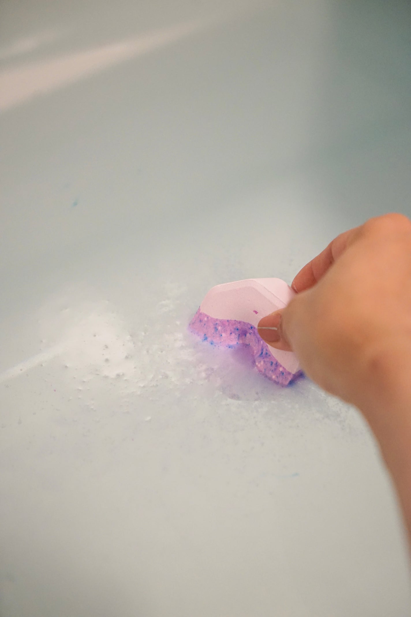 バブ モンスターバブルMEGA級 マーブル泡 ラベンダーカクテルの香り/バブ/炭酸系入浴剤を使ったクチコミ(5枚目)