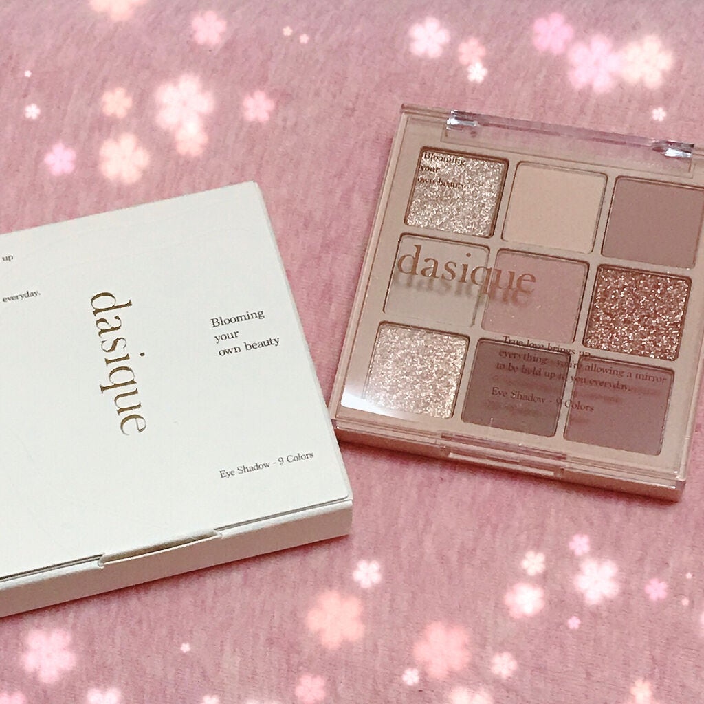 シャドウパレット/dasique/アイシャドウパレットを使ったクチコミ(1枚目)