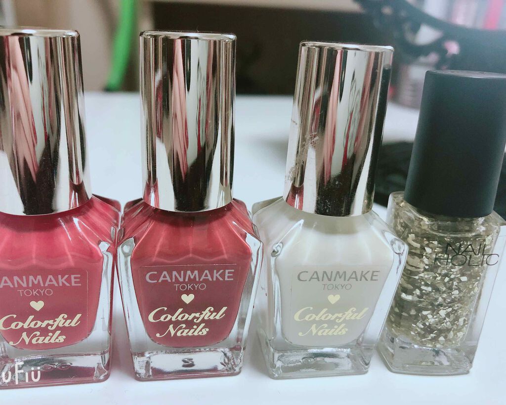 カラフルネイルズ/キャンメイク/マニキュアを使ったクチコミ(2枚目)
