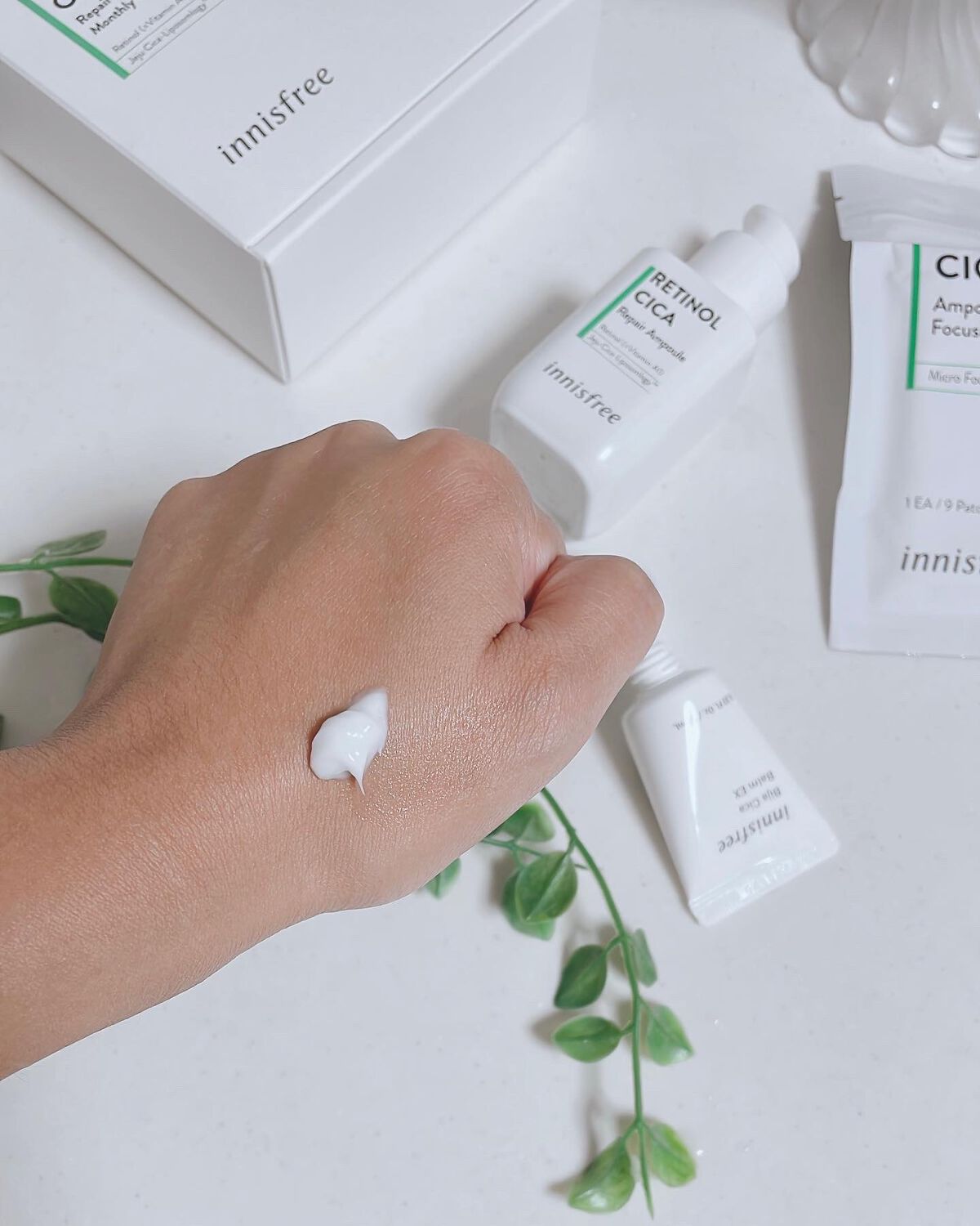 レチノール シカ リペア セラム/innisfree/美容液を使ったクチコミ(2枚目)