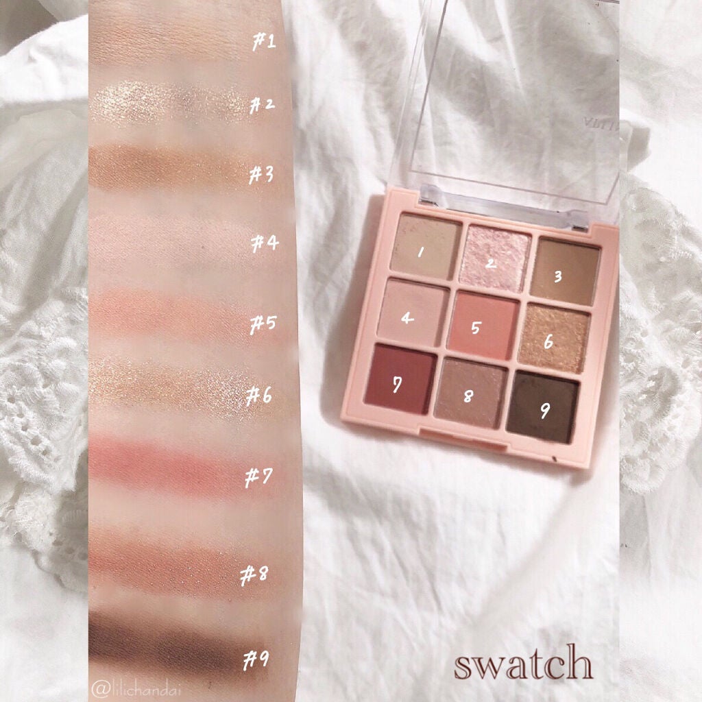 ワンピックアイシャドウパレット/APLIN/アイシャドウパレットを使ったクチコミ(4枚目)