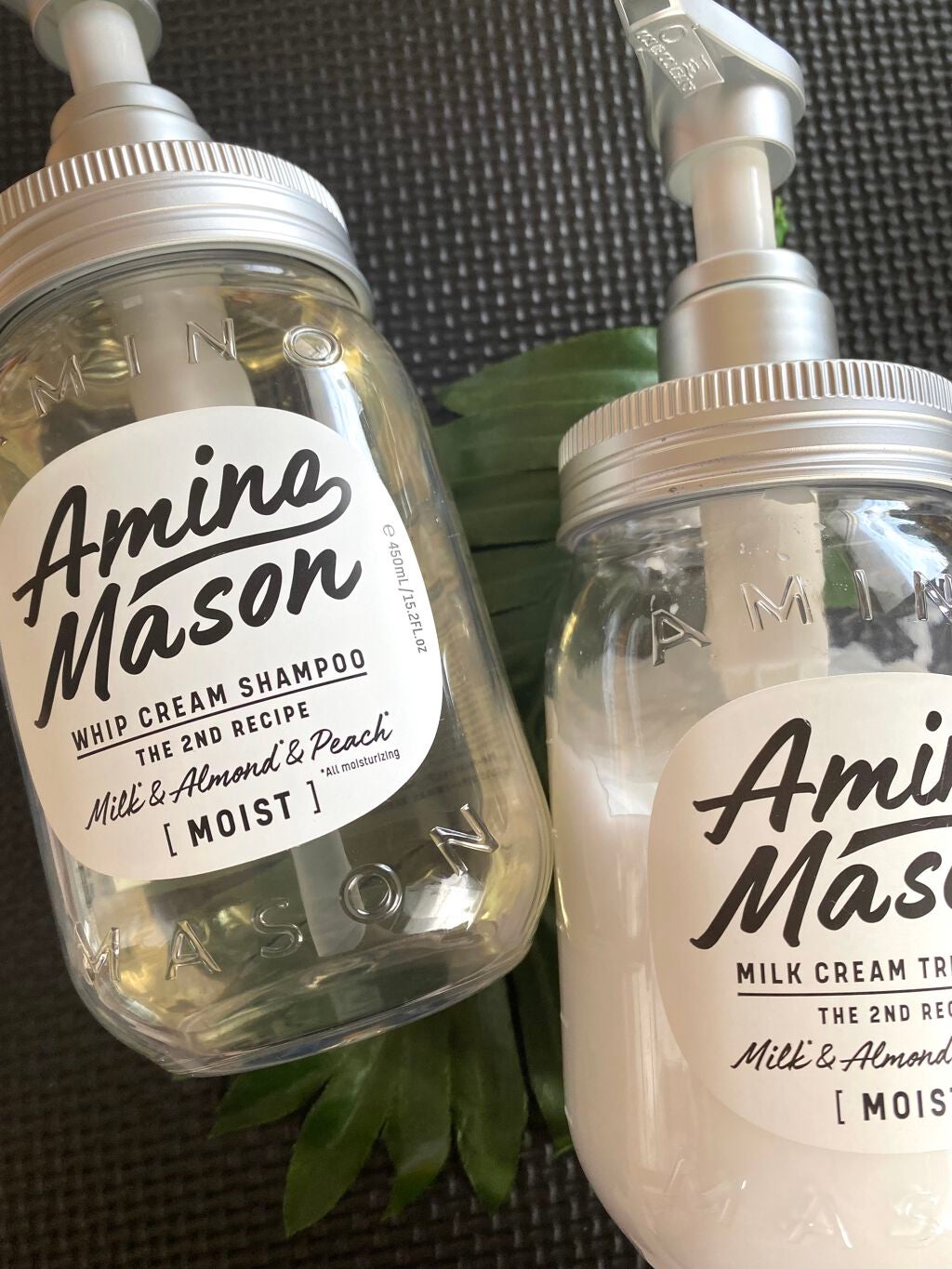 アミノメイソン ディープモイスト ホイップクリーム シャンプー/ミルククリーム ヘアトリートメント/アミノメイソン/市販シャンプーを使ったクチコミ(1枚目)