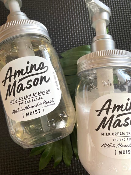 アミノメイソン ディープモイスト ホイップクリーム シャンプー/ミルククリーム ヘアトリートメント/アミノメイソン/市販シャンプーを使ったクチコミ(1枚目)