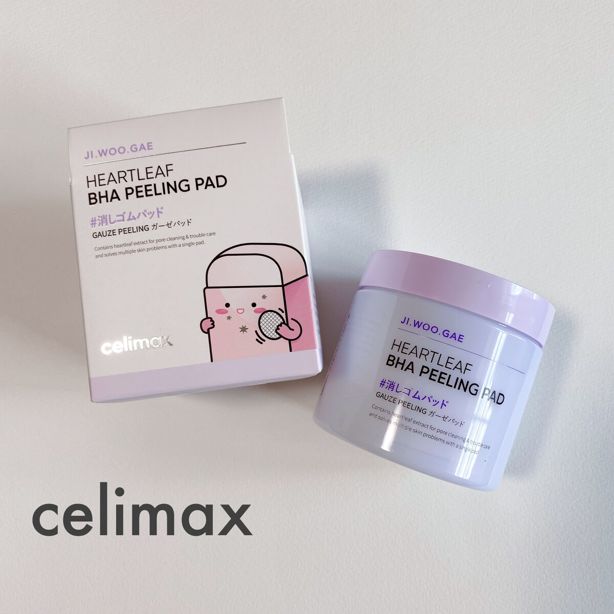 BHA消しゴムピーリングパッド/celimax/トナーパッドを使ったクチコミ（1枚目）