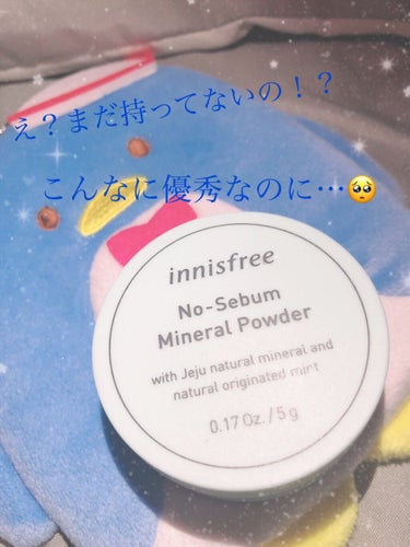 ノーセバム ミネラルパウダー/innisfree/ルースパウダーを使ったクチコミ（1枚目）