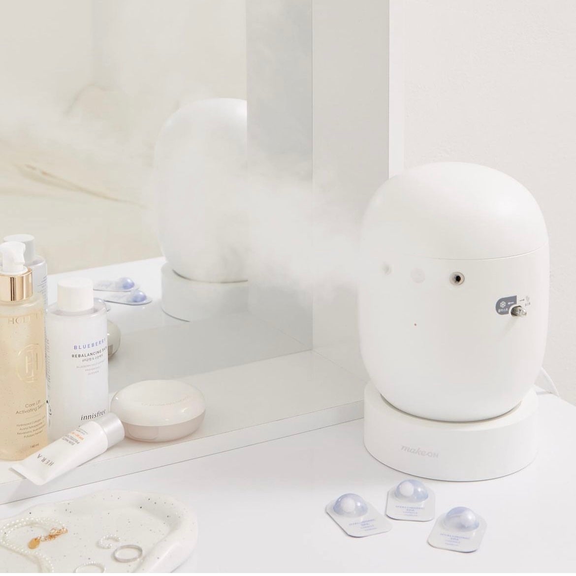 フェイシャルブースティングスパ/Makeon/美顔器・マッサージを使ったクチコミ(2枚目)