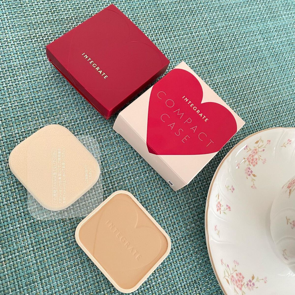 プロフィニッシュファンデーション/インテグレート/パウダーファンデーションを使ったクチコミ(2枚目)