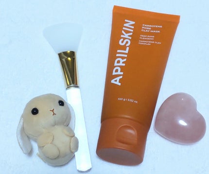 カロテン毛穴レスクレイパック/APRILSKIN/洗い流すパック・マスクを使ったクチコミ(1枚目)