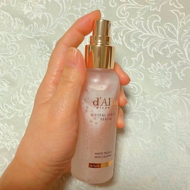 ダルバ ホワイトトリュフバイタルスプレーセラム/ダルバ/ミスト状化粧水を使ったクチコミ(5枚目)