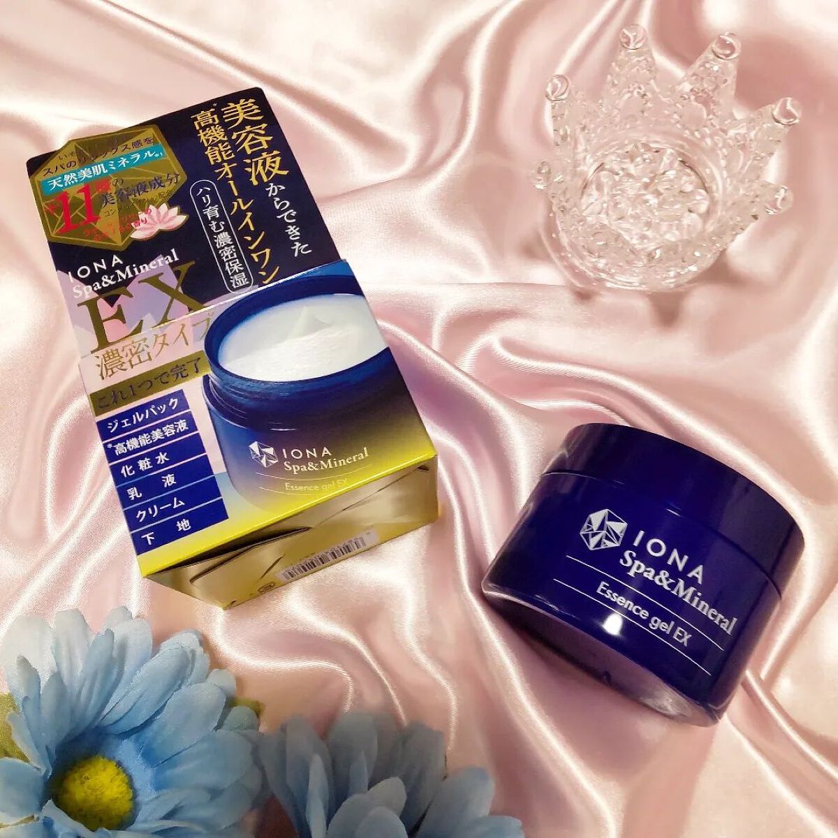 エッセンス ジェル EX/イオナ スパ&ミネラル/オールインワン化粧品を使ったクチコミ(4枚目)