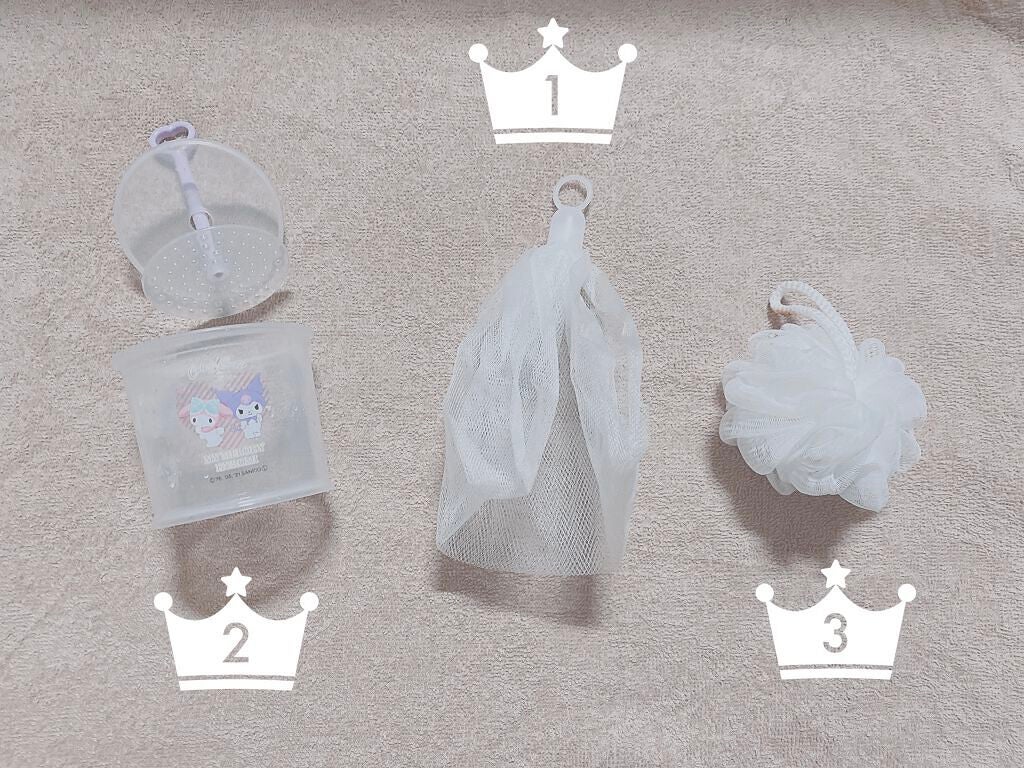 洗顔用泡立てネット/無印良品/その他スキンケアグッズを使ったクチコミ(2枚目)