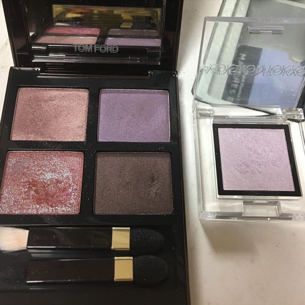 アディクション ザ アイシャドウ パール 015P Shell Garden/ADDICTION/単色アイシャドウを使ったクチコミ（2枚目）