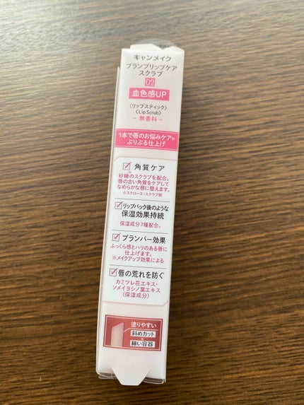 プランプリップケアスクラブ/キャンメイク/リップスクラブを使ったクチコミ(2枚目)